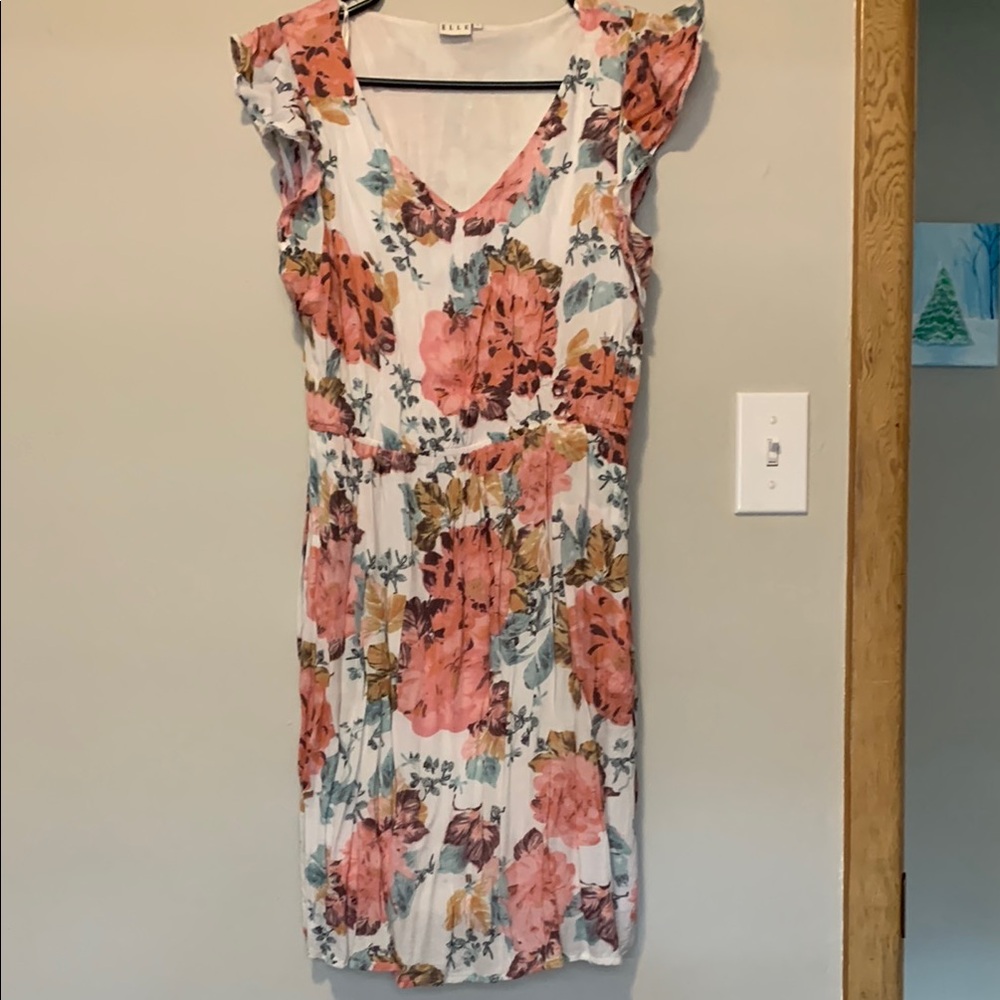 Floral Print Women's Dress